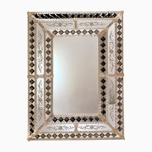 San Mafio Murano Glas Spiegel im venezianischen Stil von Fratelli Tosi