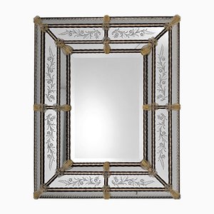 Let of God Murano Mirror Mirror in Venetian Style Byosi Brothers from Fratelli Tosi