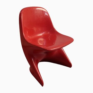 Casalino High Chair in Red by Alexander Begge for Casala
