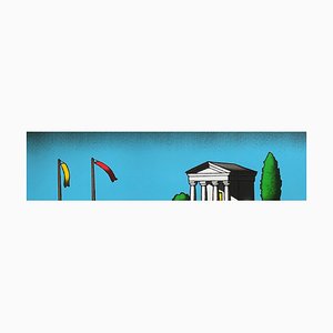 Tino Stefanoni, Tempio, 1990, Screen Print