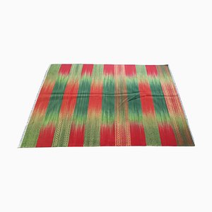 Tapis Kilim Rayé Fait Main