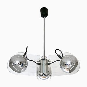 Lampe à Suspension Style Gino Sarfatti, 1970s