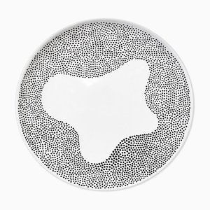 Mudeec I | Agorate Ceramic Plate by Vincenzo D’Alba for Kiasmo