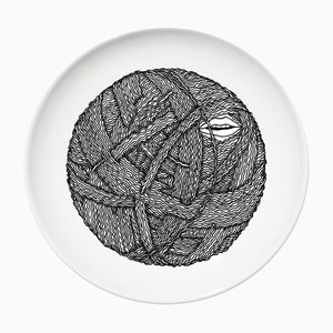 Spinning I | Plato giratorio de cerámica de Vincenzo D'Alba para Kiasmo