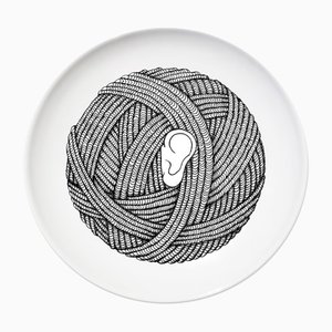 Einreichung II | Spinning Keramik Teller von Vincenzo D'Alba für Kiasmo
