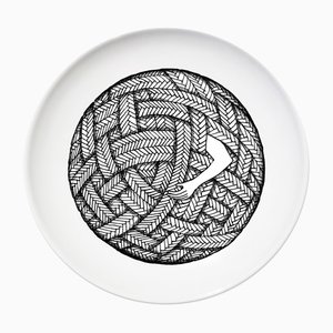 Filature Vi | Spinning Ceramic Plate by Vincenzo D’Alba for Kiasmo