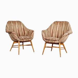 Shell Armchairs, 1960s, Set of 2