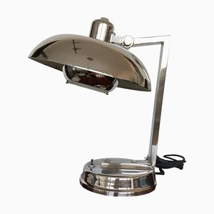 Bauhaus Table Lamp in Chrome, 1930s