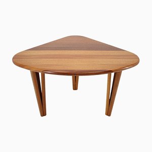 Table Basse en Teck Massif, Danemark, 1970s