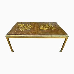 China Lacquered Coffee Table by Maison Ramsay