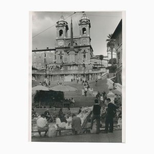 Erich Andres, Roma: Piazza di Spagna, Italia, anni '50