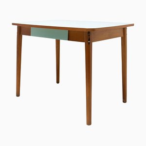Mid-Century Czechoslovakian Desk in Formica and Wood, 1960s
