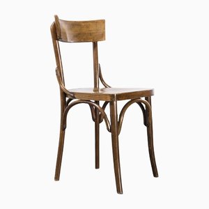 Honey Oak Bentwood Dining Chair by Marcel Breuer for Luterma, 1950s
