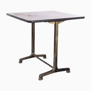 Original Cast Base Bistro Dining Table from Fischel, 1950s