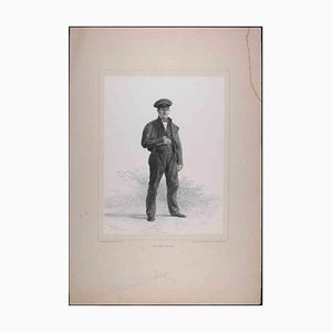 Denis Auguste Marie Raffet, Jean Henry Leveillé, Original Lithograph, 1848