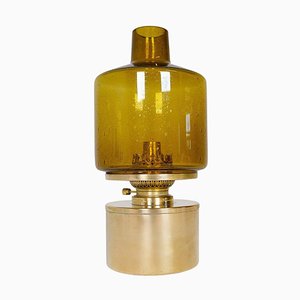 Model L-47 Oil Lamp in Brass and Glass by Hans-Agne Jakobsson for Markaryd, 1960s, Sweden