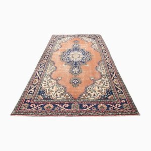 Tapis Oushak Vintage en Laine Fait Main, Turquie