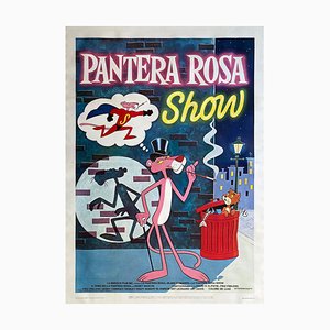 Póster de película italiana de 4 hojas de Pink Panther Show 1978