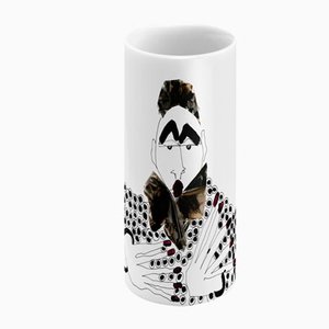 Pickwick V Vase by Vincenzo D’Alba and Antonio Marras for Kiasmo