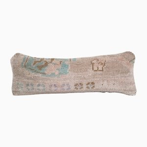 Long Turkish Kilim Wool Pillow Cover