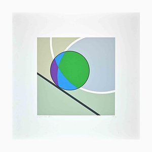 Luigi Veronesi, Sun, Original Screen Print, 1995