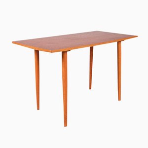 Swedish Teak and Birch Coffee Table from Tingströms, 1950s