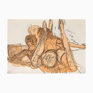 Serge Kantorowicz, Chronique d'un voyeur VI, 1990, Lithograph