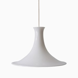 Lampada a sospensione Royal Copenhagen di Michael Bang per Holmegaard, anni '80