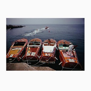 Slim Aarons, Hotel Du Cap-Eden-Roc Riverboats, 1969, Fotografía a color