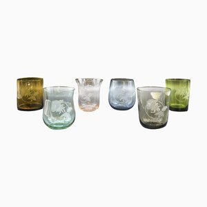 Allegra Water Glass by Vanessa Cavallaro, Set of 6