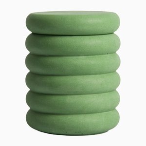 Green Macarron Candle by Miguel Reguero
