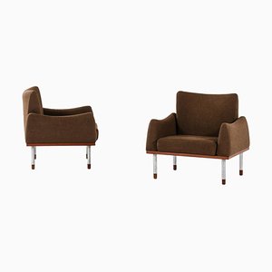 Set of Easy Chairs by Nanna Ditzel & Illum Wikkelsø from Møbelfabrik