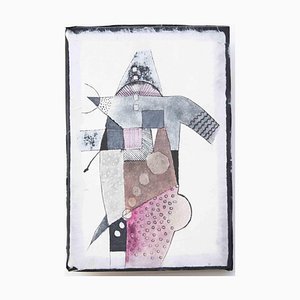 Abstract Composition, Original Drawing, 20th Century
