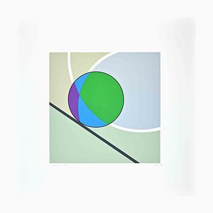 Luigi Veronesi, Sun, Original Screen Print, 1995