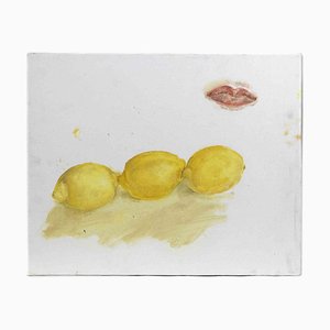 Anastasia Kurakina, Bodegón con limones, pintura al óleo, década de 2010