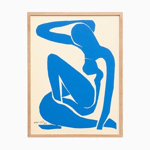 After Henri Matisse, Nu Bleu I Cut Out, 1970s, Lithograph