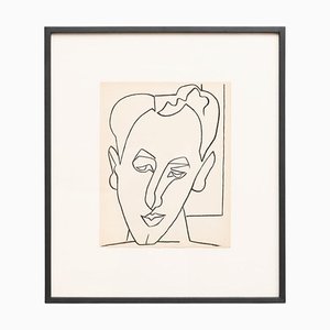 François Gilot, Young Man in Love, 1951, Lithographie