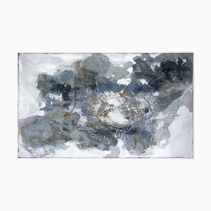 Lola Vitelli, Sedimenti di bianco, Mixed Media on Canvas