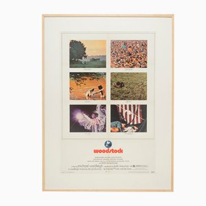 Vintage Woodstock Film Poster, 1960s