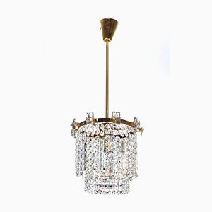 Lampadario con cristalli Swarovski, anni '60