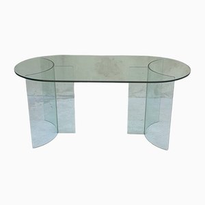Italienischer Kristall Tisch, 1970er