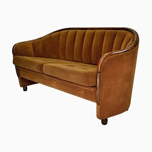 Italian 2-Seat Sofa in the Style of Gio Ponti, 1950s