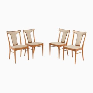 Mid-Century Swedish Modern Chairs by Axel Larsson for Bodafors, 1960s, Set of 4