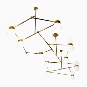 Nuvol Chandelier 10 Lamps by Contain
