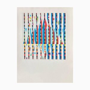 Yaacov Agam, Expo 71: Semaine d'Israël (AVL), 1971, Serigrafía