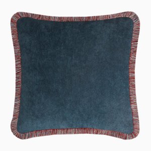 Cuscino Happy Pillow blu di Lorenza Briola per Lo Decor