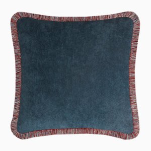 Cuscino Happy Pillow blu di Lorenza Briola per Lo Decor