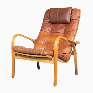 Mid-Century Swedish Lounge Chair by Yngve Ekström, 1960s