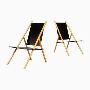 Lounge Chairs by Yrjo Wihermheimo & Rudi Merz Pina for Highsko Oy, 1970s, Set of 2