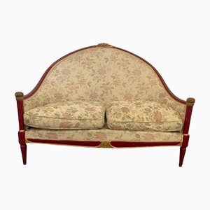 Art Deco Red Sofa